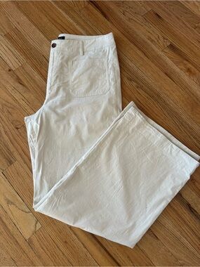 J. Crew White Chino Pants